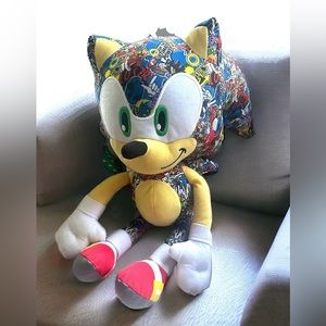 Sega Sonic the Hedgehog Sticker‎ Bomb Plush Stuffed Animal